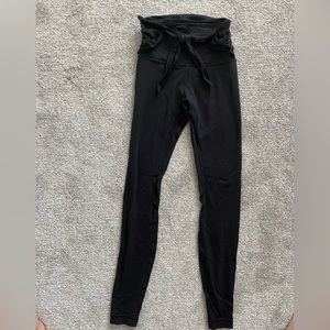 Lululemon 28” Align Legging with tie- size 2